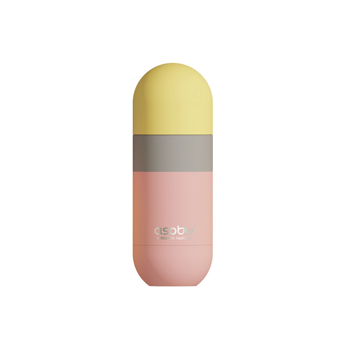 Asobu Orb Bottle 420ml Pastel Peach